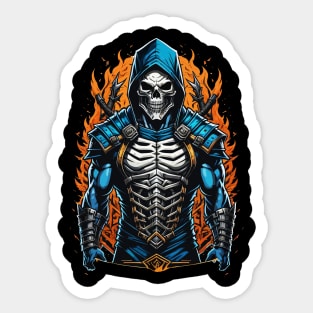 Skull Ninja Sticker